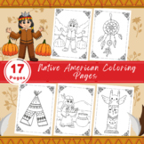 Printable Native American Coloring Pages | American Indian