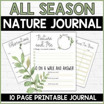 Preschool Nature Journal – Oaks and Arrows