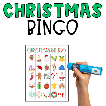 Printable No Prep Christmas Bingo Game By Miss Kayla's Corner 