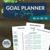 Printable No Prep Goal Setting Planner with SMART Goals wi