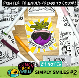Printable Notes {Lunch Box Smiles} Simply Smiles Series 2