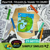 Printable Notes {Lunch Box Smiles} Simply Smiles Series 3