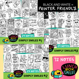 Printable Notes {Lunch Box Smiles} Simply Smiles Series BUNDLE