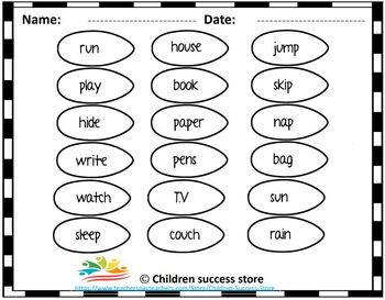 Printable Instruments for Kids Playdough Mats Activity