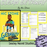 Printable Novel Study:  CLEAN GETAWAY by Nic Stone
