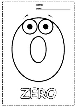 0 Number Lore Coloring Page in 2023  Coloring pages, Color, Coloring pages  for kids