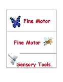 Printable OT Therapy/ Classroom "Things that Fly" Labels