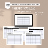 Printable Occupational Therapy, SLP, and Physical Therapy 