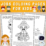 Printable Occupations Coloring Pages, Toddler Activities, Jobs