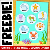 VIPKID Printable Rewards: Ocean Animals ESL Reward System 