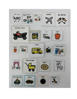 Preview of Printable PECS Pictures- Board maker Symbols Bundle