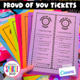 Printable PROUD OF YOU Tickets (from Canva)