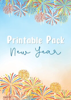 Preview of Printable Pack - New Year's Eve