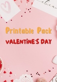 Printable Pack Valentines's Day