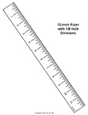 printable ruler inches worksheets teachers pay teachers