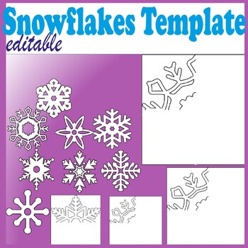 12 Free Paper Snowflake Templates - Superstar Worksheets