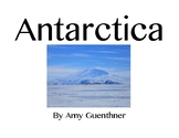 Printable Picture Book About Antarctica