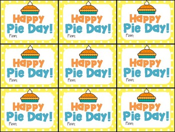 Pi Day Gift Tag, Printable Pi Day Card for Teachers, Pi Day Idea for Kids,  Pi Day Humor, Pie Gift Tag, Pi Day Party,pi Day Activity,pta PTO 
