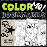 Bookmarks to Color: Pineapple