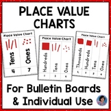 ★ Printable Place Value Charts and Bulletin Board Kit for 