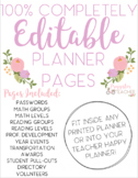 Printable Planner Pages (Fits inside Binder or Happy Planner)