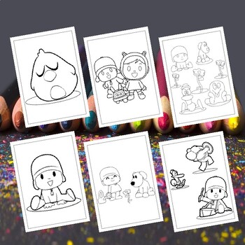 Printable Pocoyo Drawing Pato Coloring Page  Coloring pages, Drawings,  Coloring pictures