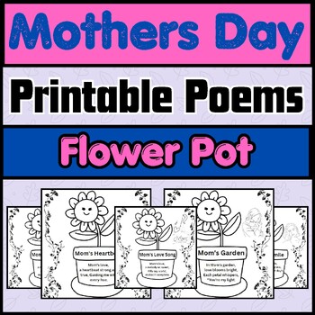 Preview of Printable Poem Mother's Day Flower Pot