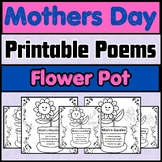 Printable Poem Mother's Day Flower Pot
