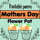 Printable Poem Mothers Day Flower Pot