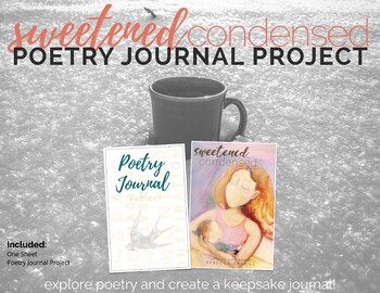 Preview of Printable Poetry Journal Project for Creatives