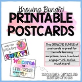 Printable Postcards - GROWING BUNDLE!