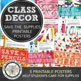 Printable Posters Bundle, Classroom Decoration: General Ed