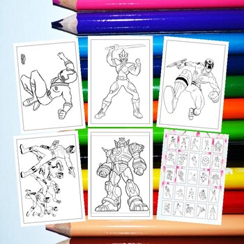power man coloring pages