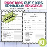 Suffixes Worksheet | Teachers Pay Teachers