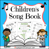 Printable Preschool Song Book with QR Codes