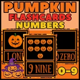 Printable Pumpkin Flash Cards - Count Numbers 0 - 9