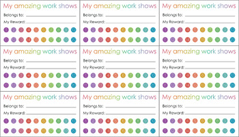 Preview of Printable Punch cards