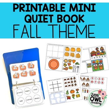 Free Back To School Quiet Book Printable - My Playschool Printables