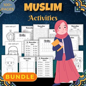 Preview of Printable Ramadan Eid-al-Fitr Eid al-Adha Activities - Fun Muslim Activities