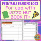 Printable Monthly Reading Logs | Pizza Hut BOOK IT!