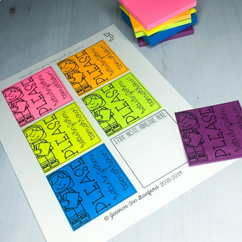 Printable Custom Post-it® Notes Reminders