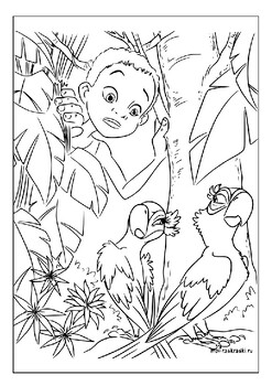 rio nigel coloring pages