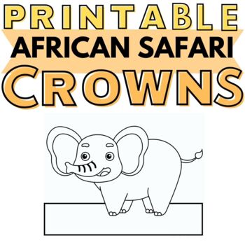 safari hat coloring page