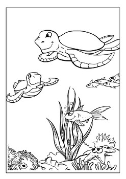 printable turtle coloring pages
