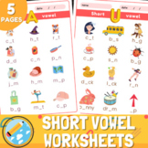 Printable Short Vowel Worksheets