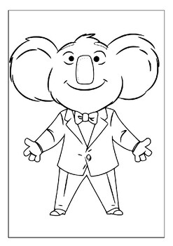 Printable Sing Coloring Pages Collection: The Ultimate Gift for Your ...