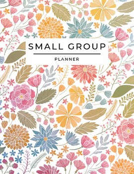 Preview of Printable Small Group Lesson Planner
