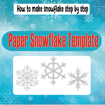 Preview of Printable Snowflake Templates