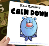 Printable Social Story 4 How Monsters Calm Down - Book + 5