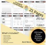 Printable Solar Eclipse Worksheets for Kids - Fun Learning